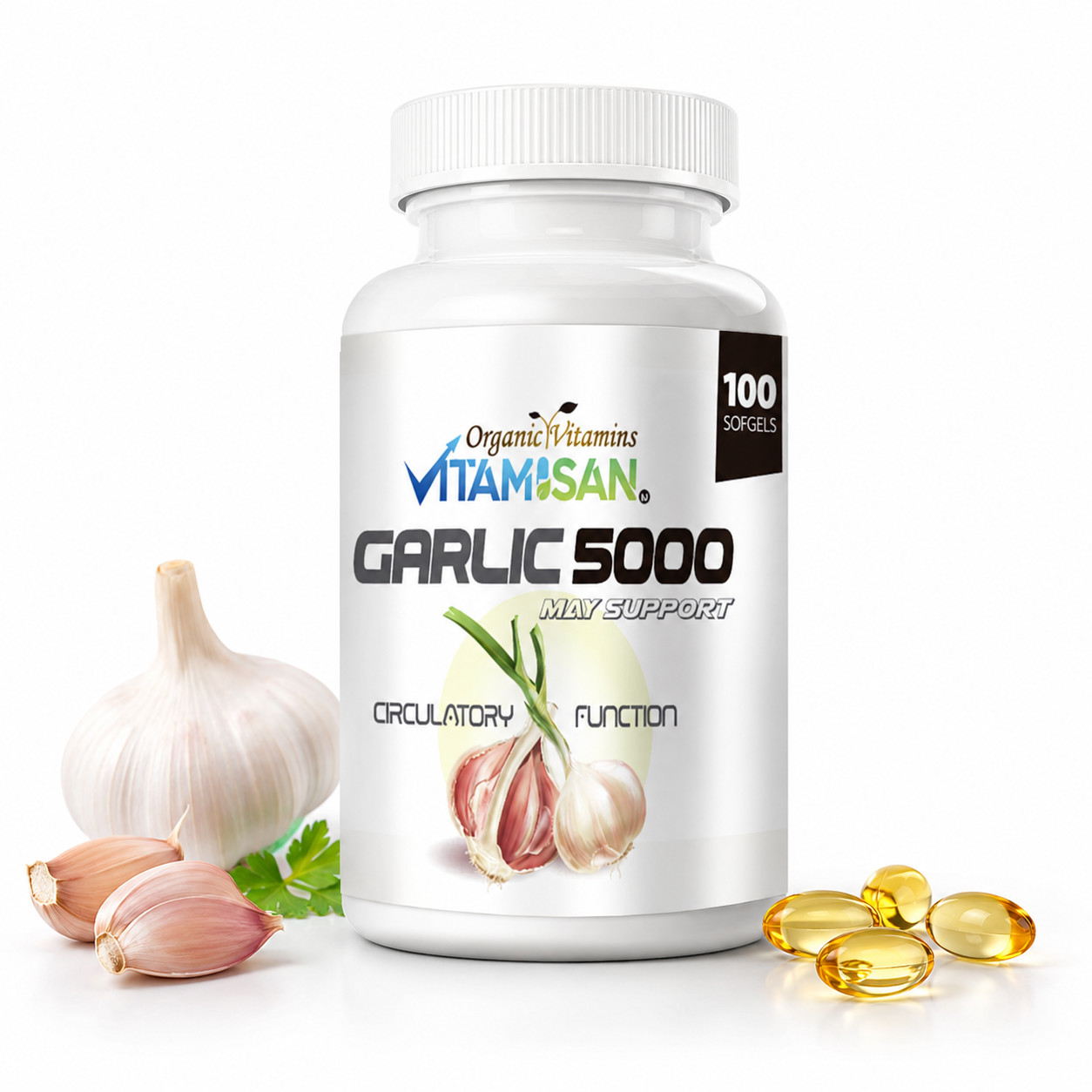 Garlic Reducir Low Colesterol support Presion weight loss ajo