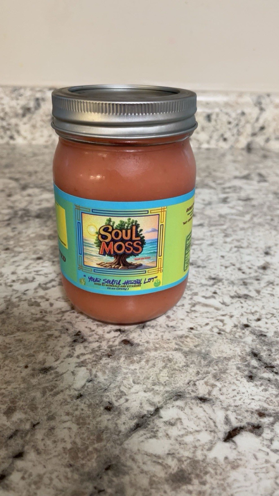 100% Wildcrafted Flavored Seamoss