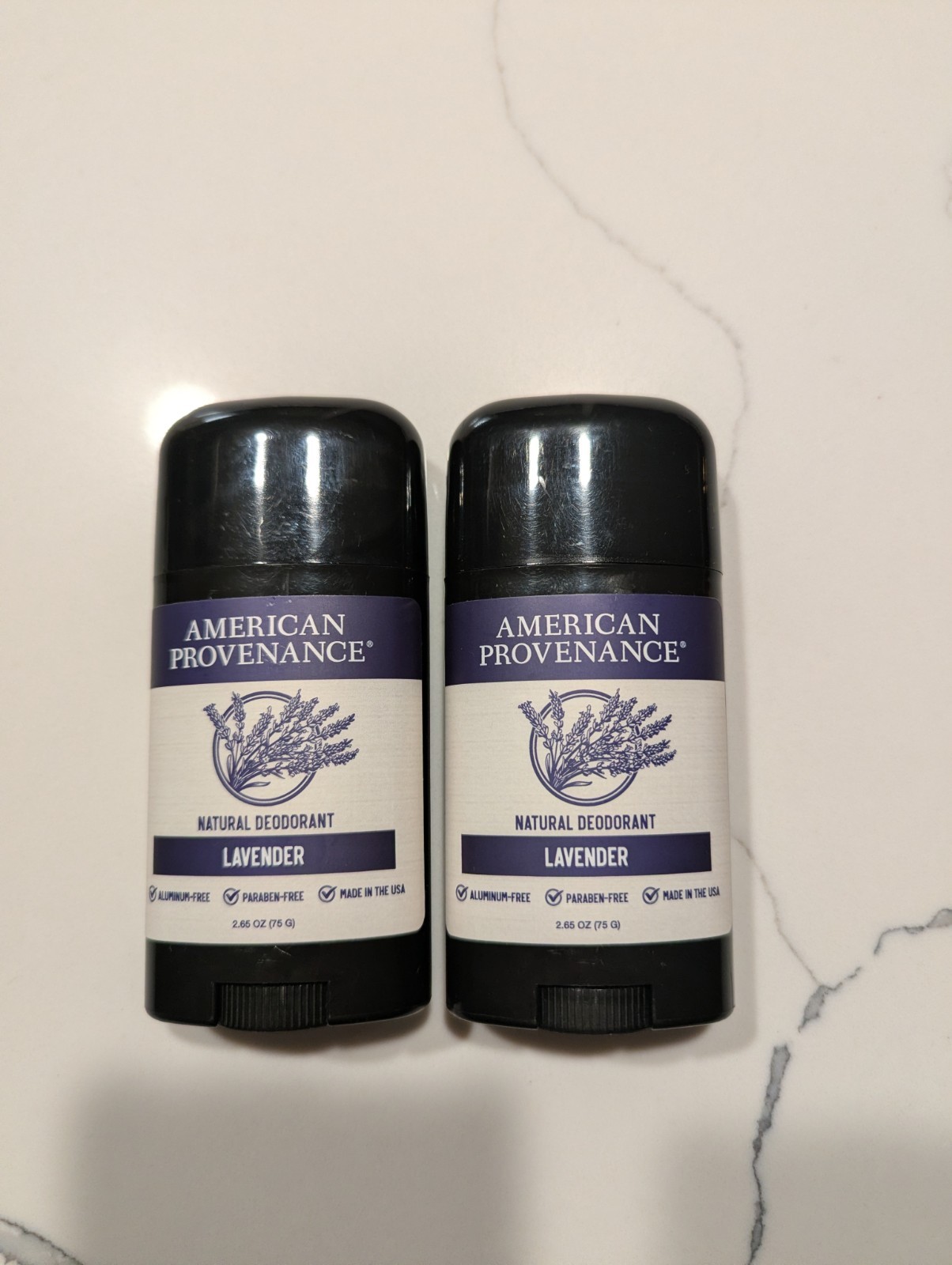 American Provenance Aluminum Free Natural Deodorant Lot of 2
