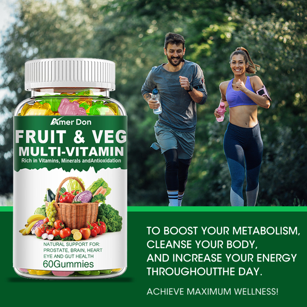 Fruits and Veggies Whole Food Supplement with Superfood 60 Fruits and 60 Veggies
