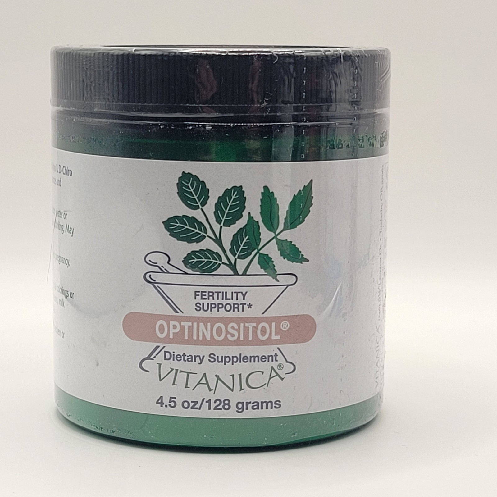Vitanica OPTINOSITOL Fertility Support MYO & D-CHIRO 4.5 oz / 128g Powder