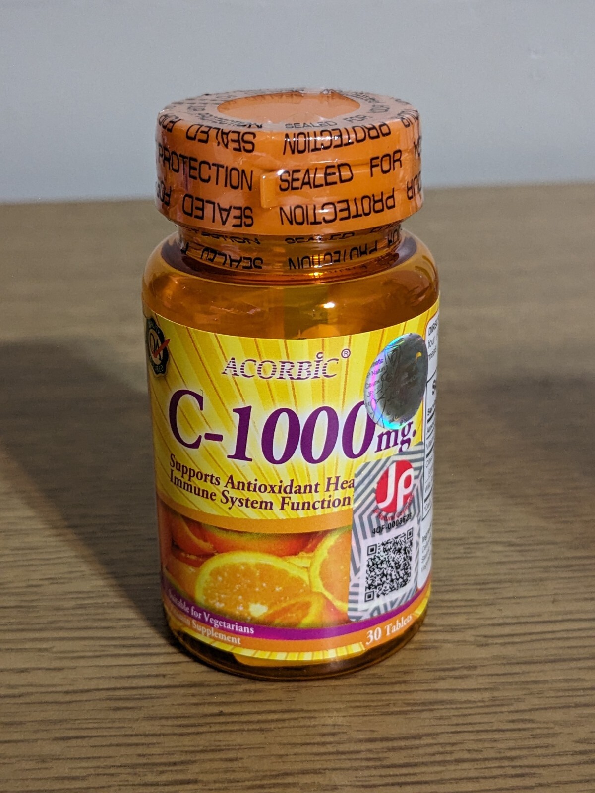 Authentic Acorbic Vitamin C- 1000mg And Supreme Gluta White Softgels. 1 Pc Each