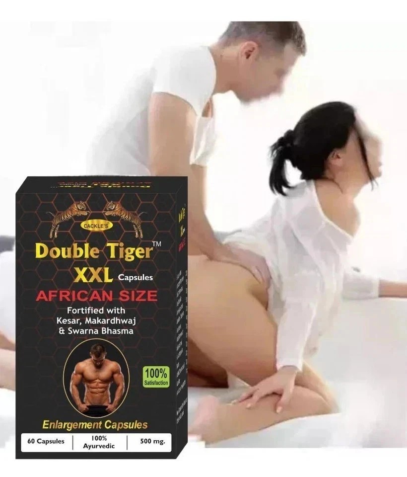 XXXL Herbal Male Stamina Booster Capsules (60 Count) Performance Support for Man