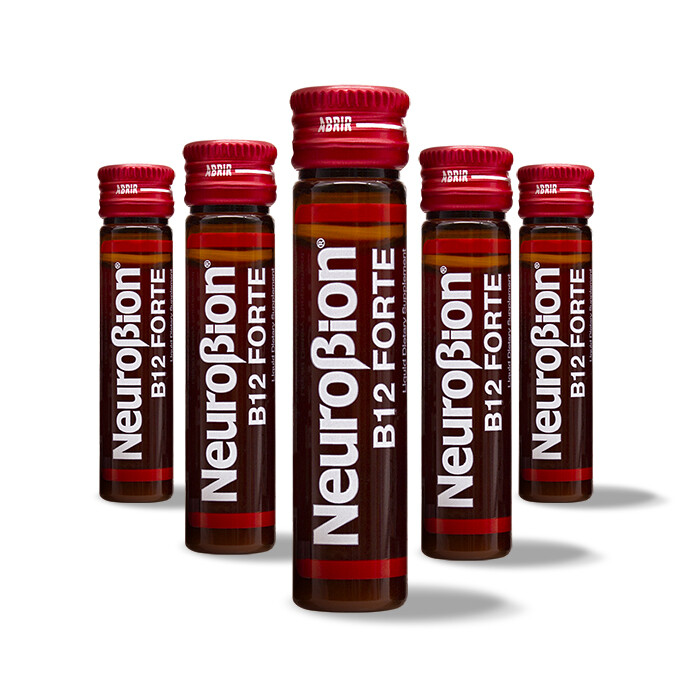 2 PACK – NEUROBION – B12 FORTE – LIQUID DIETARY SUPPLEMENT – 10 VIALS