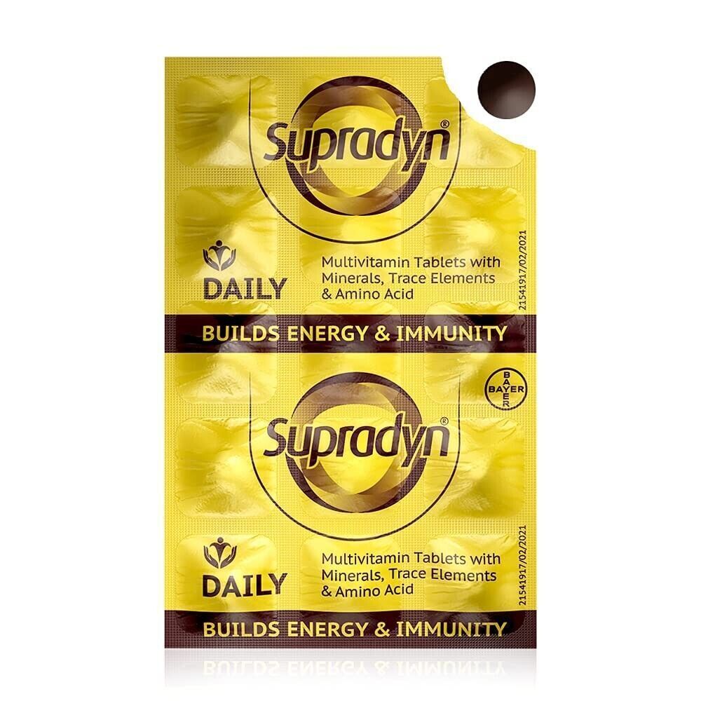 Supradyn Daily Multivitamin (150 Tablets) For Immunity & Energy