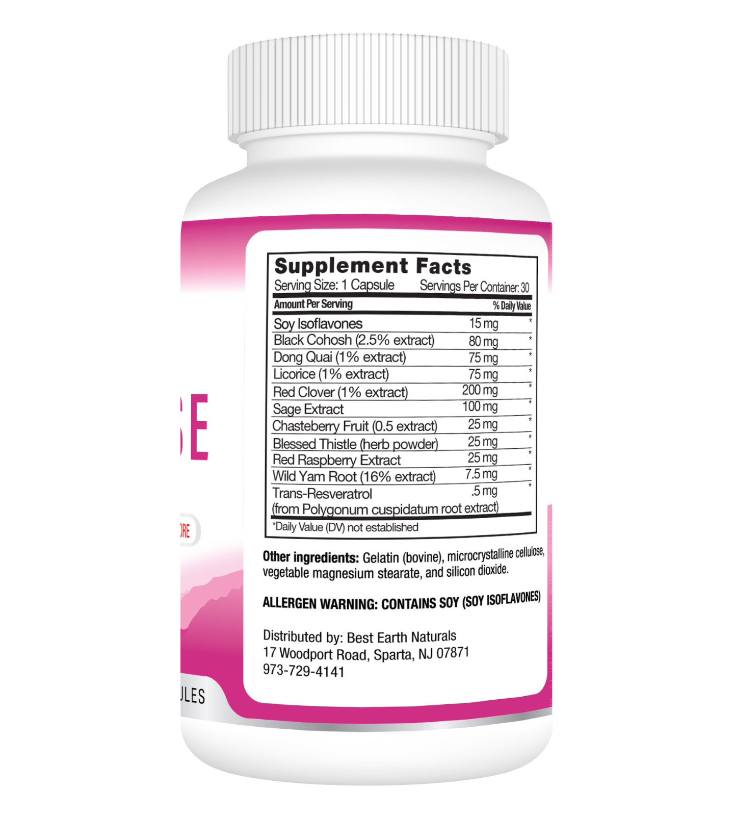 Menopause Support by Best Earth Naturals Buy 2 Get 1 FREE 3 Pack
