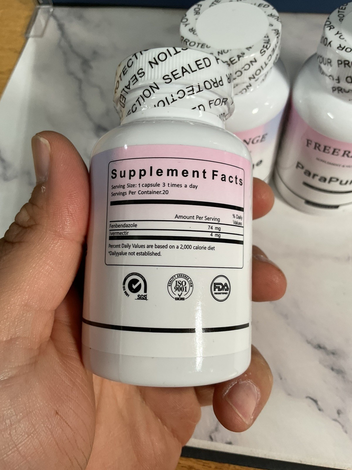 5X ParaPurge Advanced Parasite Cleanser – Gut Health Support 60 Cap Each