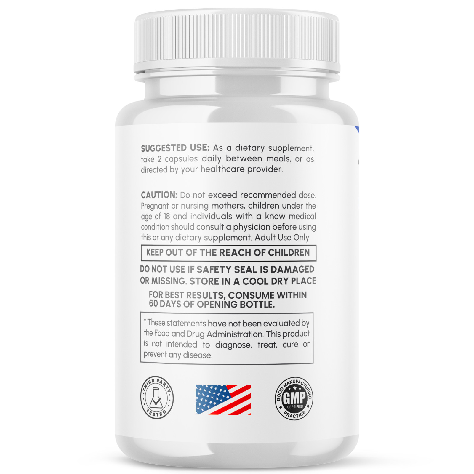 (5 Pack) Quiet Nerves Pills Advanced Nerve Support Strength Formula 300 Capsules