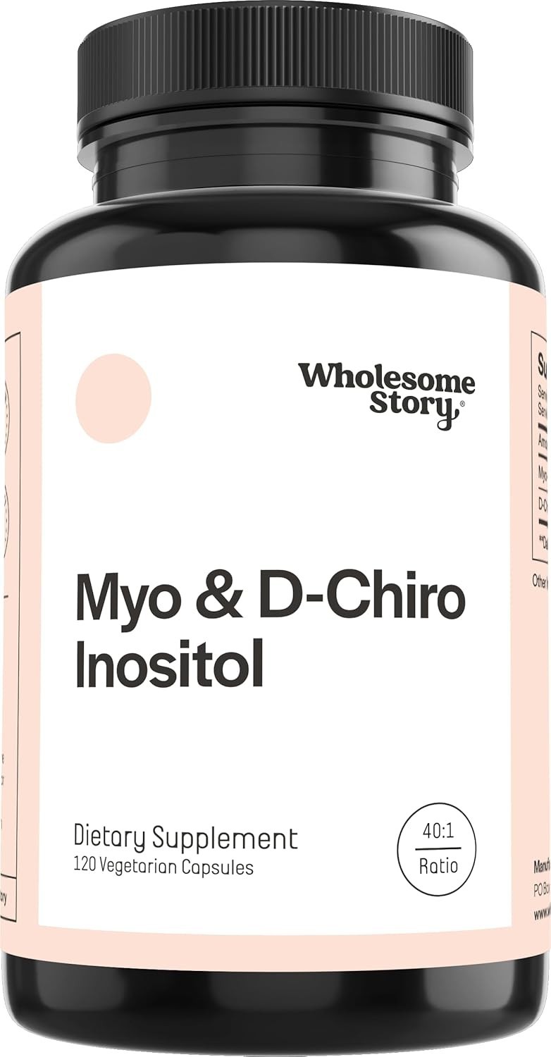 Wholesome Story Myo Inositol D Chiro Inositol 40:1 30 Servings Women