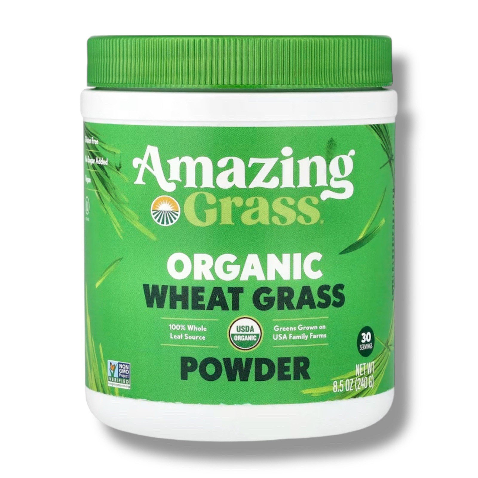 Organic Wheat Grass Powder, by Amazing Grass Super Greens 30 Servings