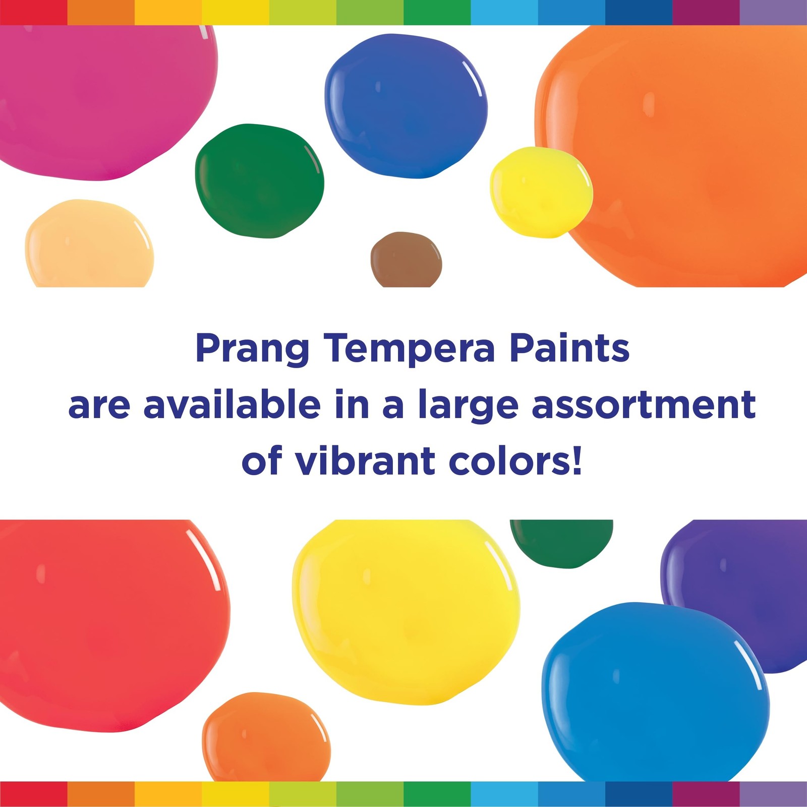 Prang Ready-to-Use Tempera Paint, White, 16 Oz., 1 Count 1 Count (16 fl oz)