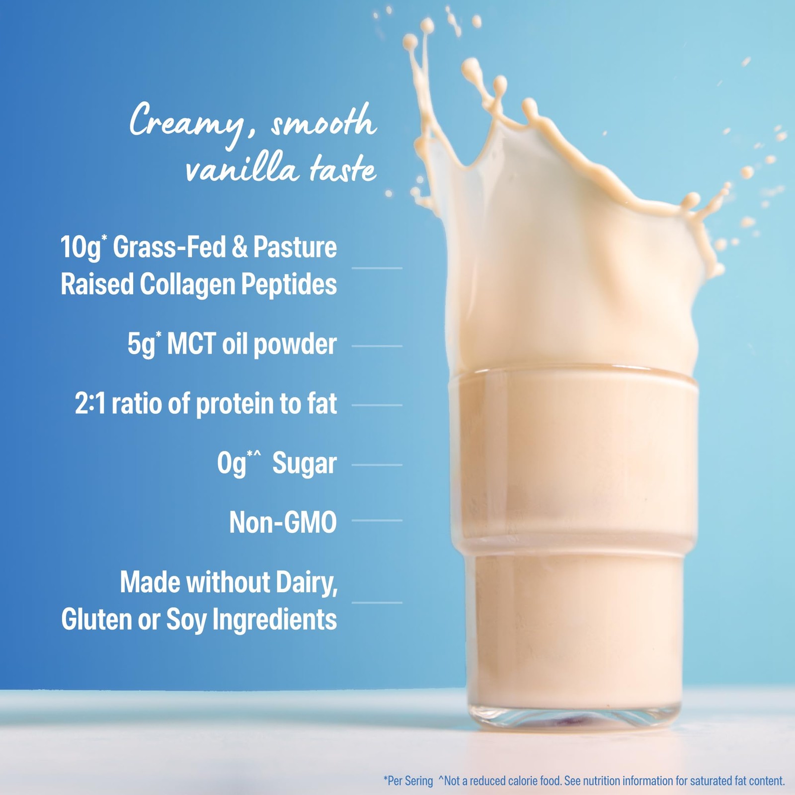 Orgain Keto Collagen Protein Powder, Vanilla 10g Grass Fed Hydrolyzed Collag…