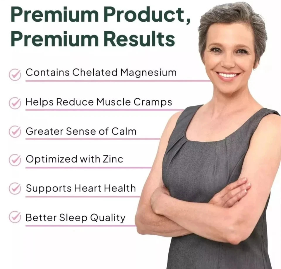 Organics Ocean Pure – MAGNESIUM GLYCINATE – 30 DAY SUPPLY 90 Capsules