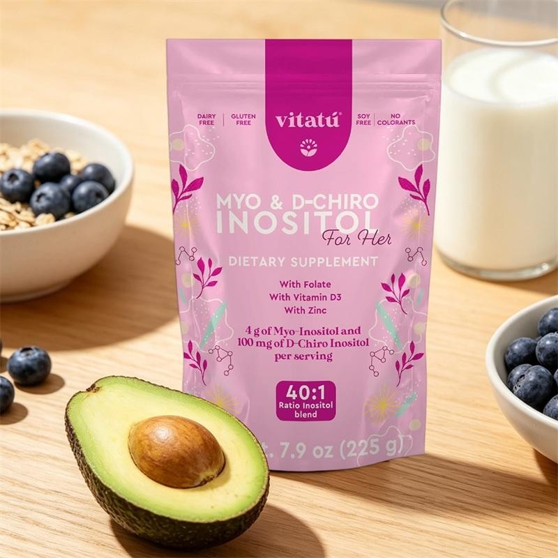 Vitatú | Myo A Folic with | 40:1 Mix Ideal (1g) Inositol D-Chiro & (4g) Inositol