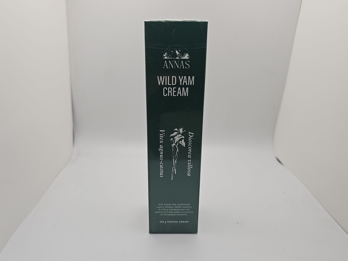 Anna’s Wild Yam Cream, 100g Topical Cream Menstrual & Menopausal Symptoms Relief