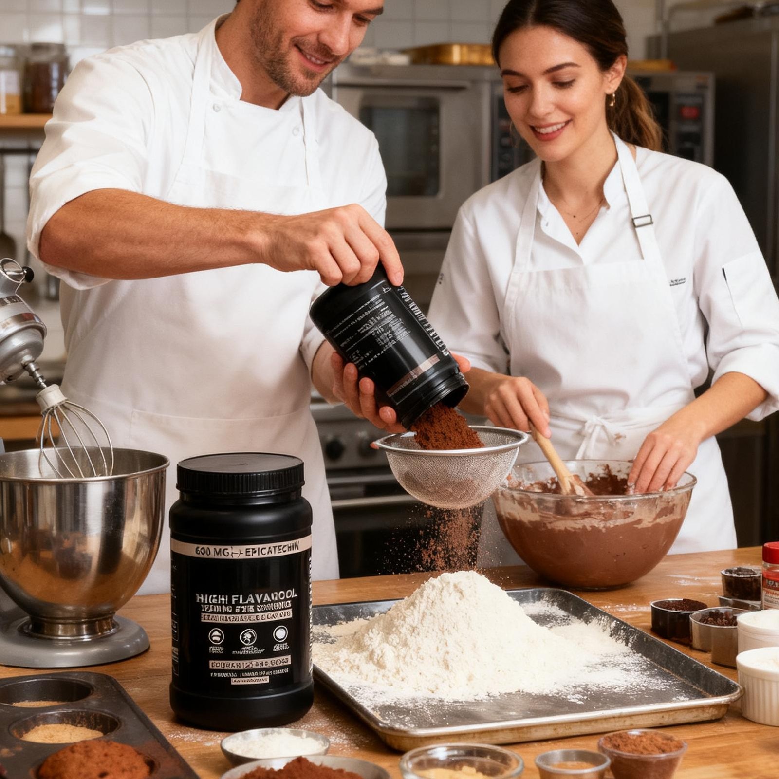 Black Forest elevated Flavanol Cocoa Powder And Flavonoids Supplements 1200mg