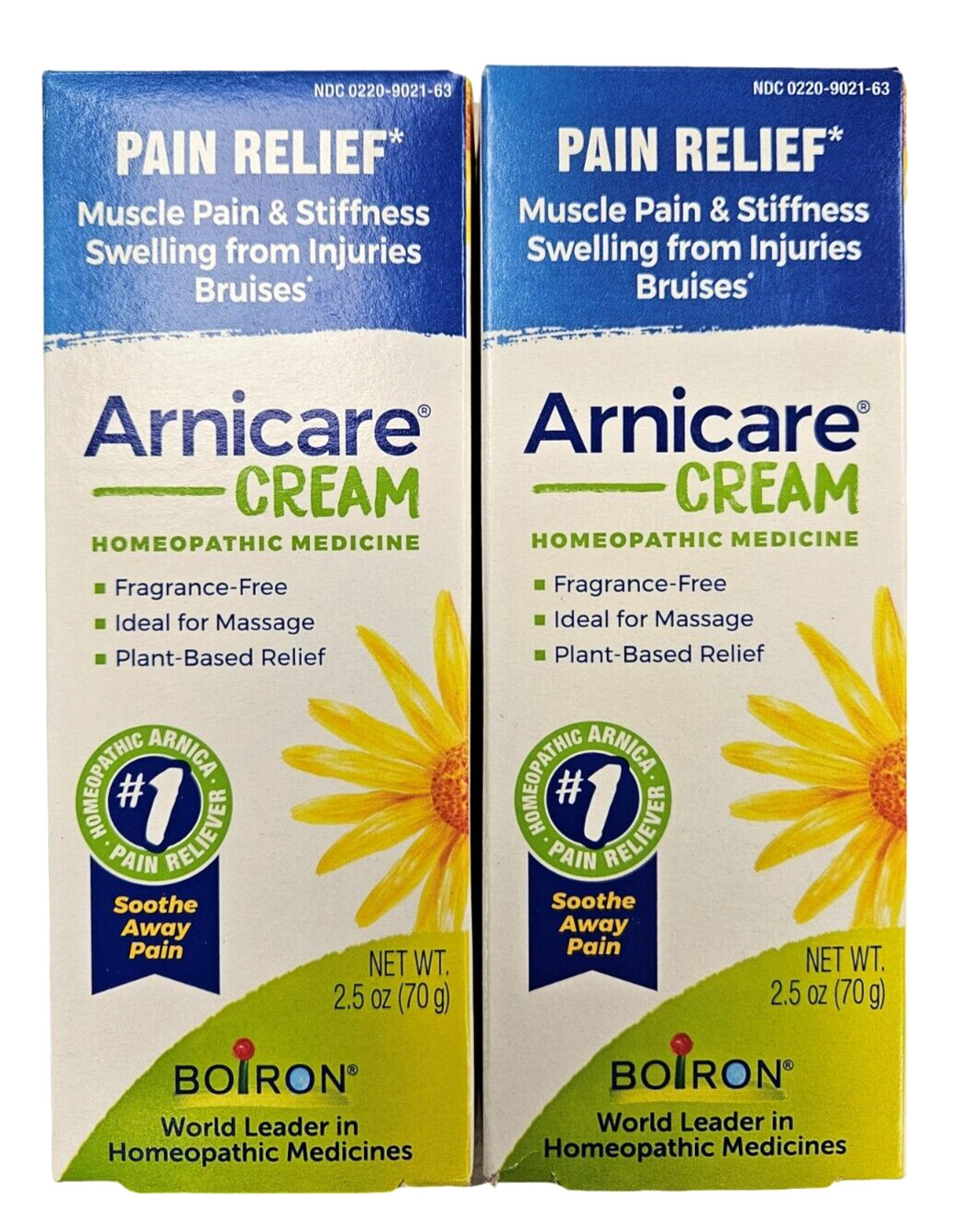 Arnicare Arnica CREAM 2.5 oz ( 2 tubes ) __