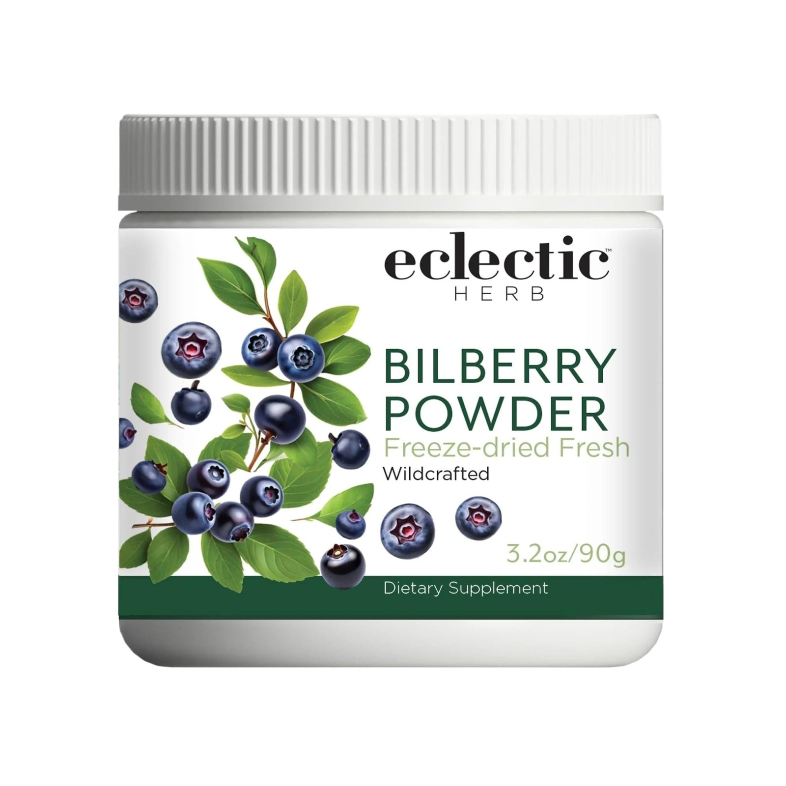 Eclectic Herb – Bilberry Powder Supplement | Vision Health, Cardiovascular Su…