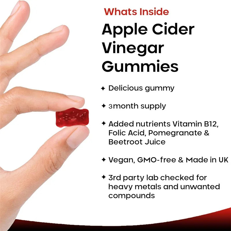 Apple Cider Vinegar 100pcs, Weight Loss, Aid Digestion, Cleanses and Detoxifies