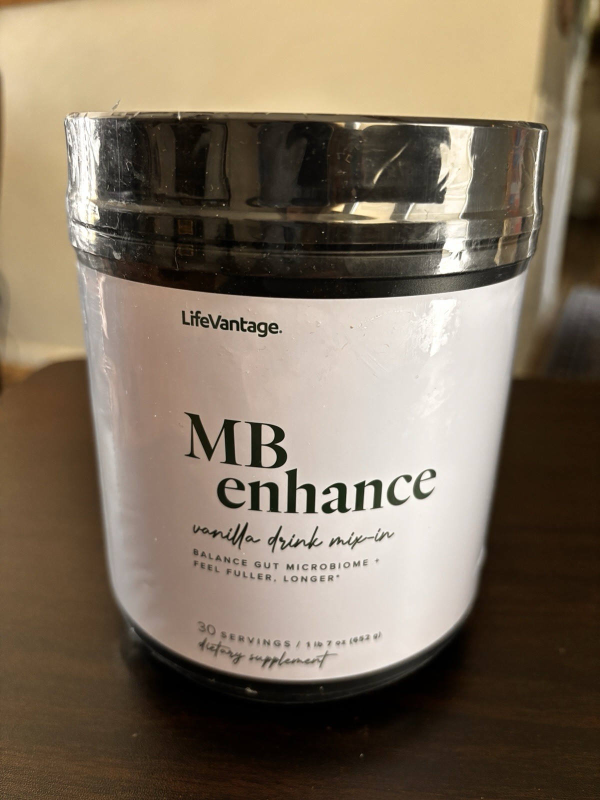 LifeVantage MB Enhance Vanilla Mix In 30-day supply, Sealed Exp 12/2026 NEW