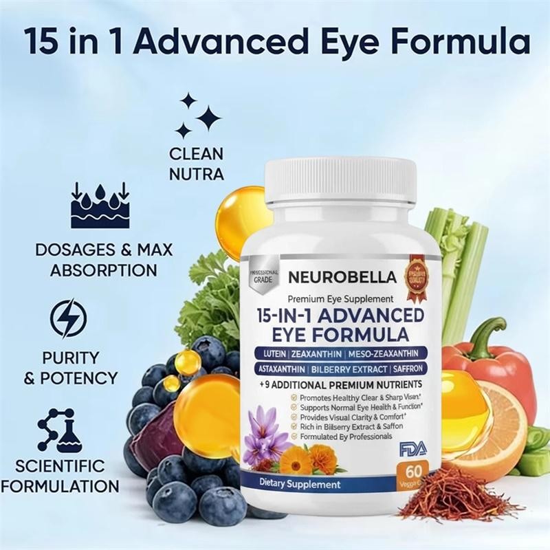 Neurobella 15 in 1 Advanced Eye Formula – 15 in 1 Eye Formula