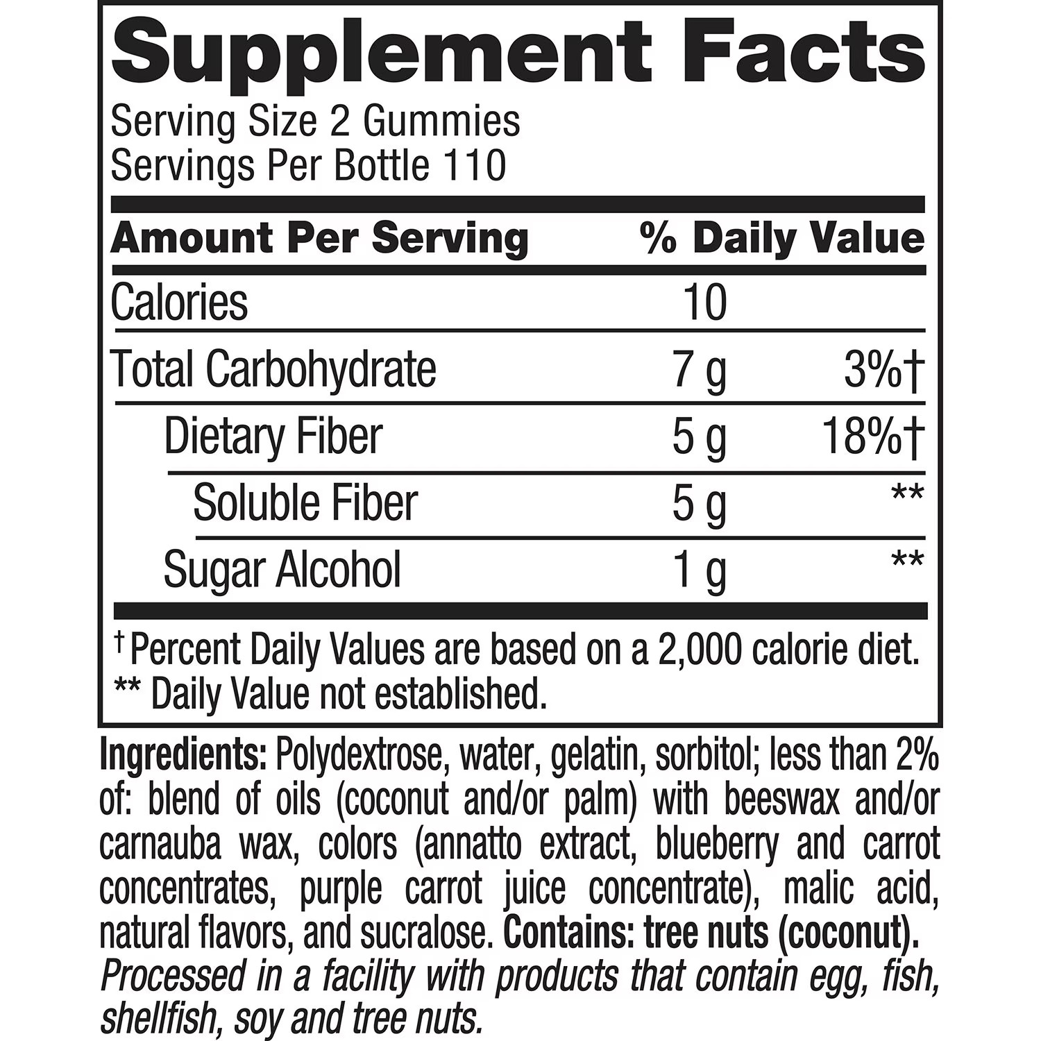 2 PACK – Vitafusion Fiber Well Gummies (220 ct.) {Total 440 Gummies}