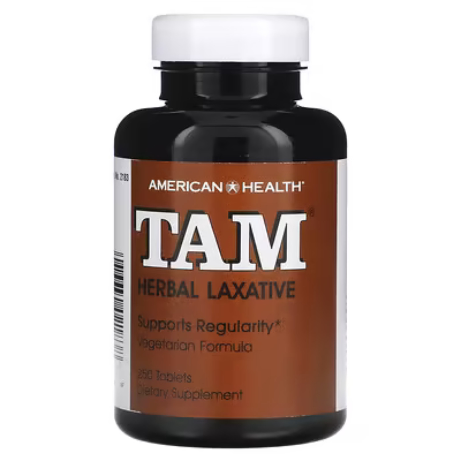 American Health TAM Herbal Laxative 750 Ct 3 Pack Natural Constipation Relief
