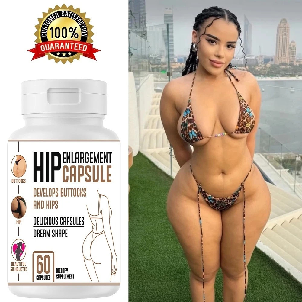 Male Female Hip Enlargement Capsule Butt Lifting Natural Booty Growth Supplement