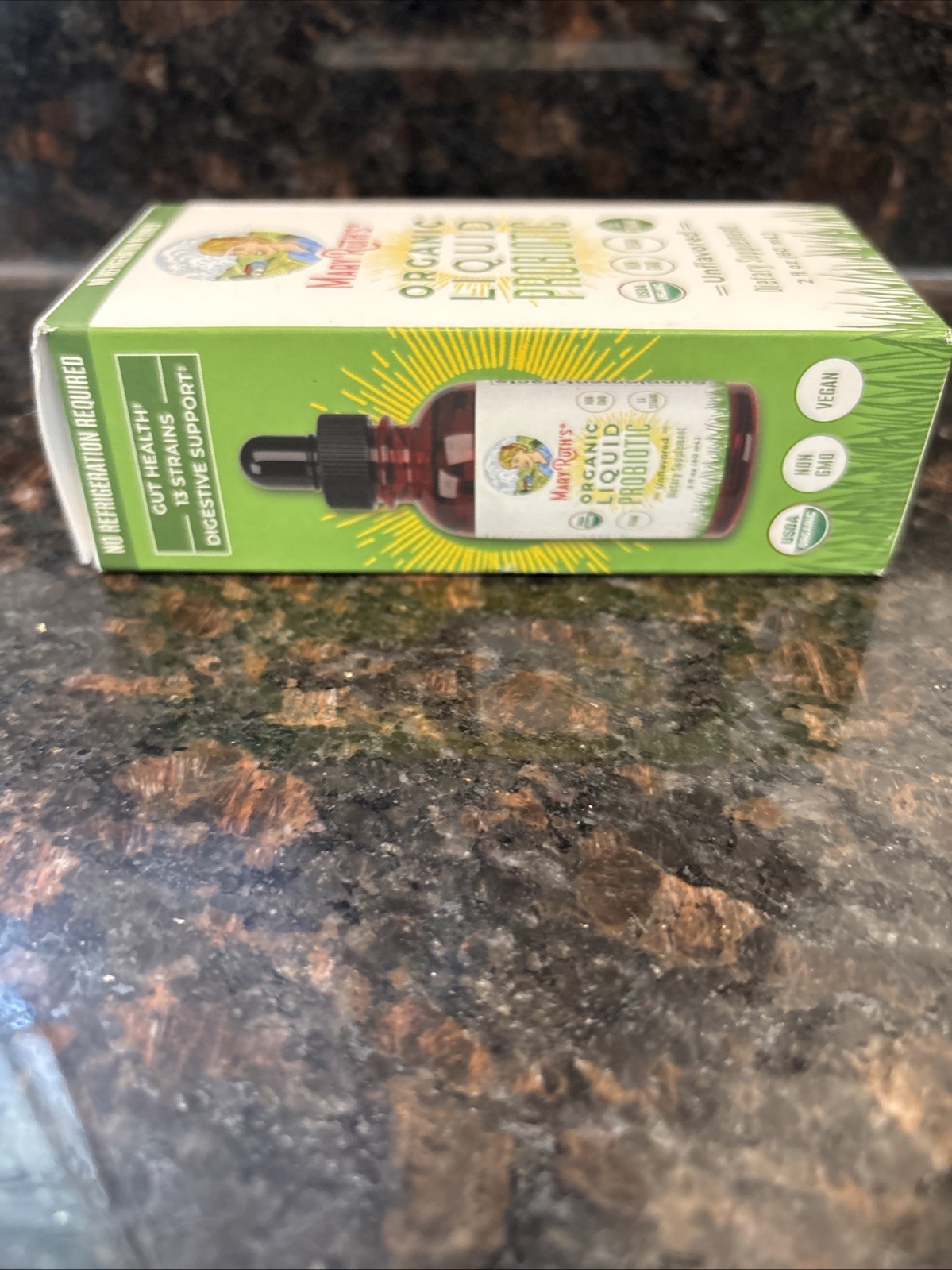 Mary Ruth’s Organic Liquid Probiotic Unflavored 2 fl oz New Sealed 6/2027