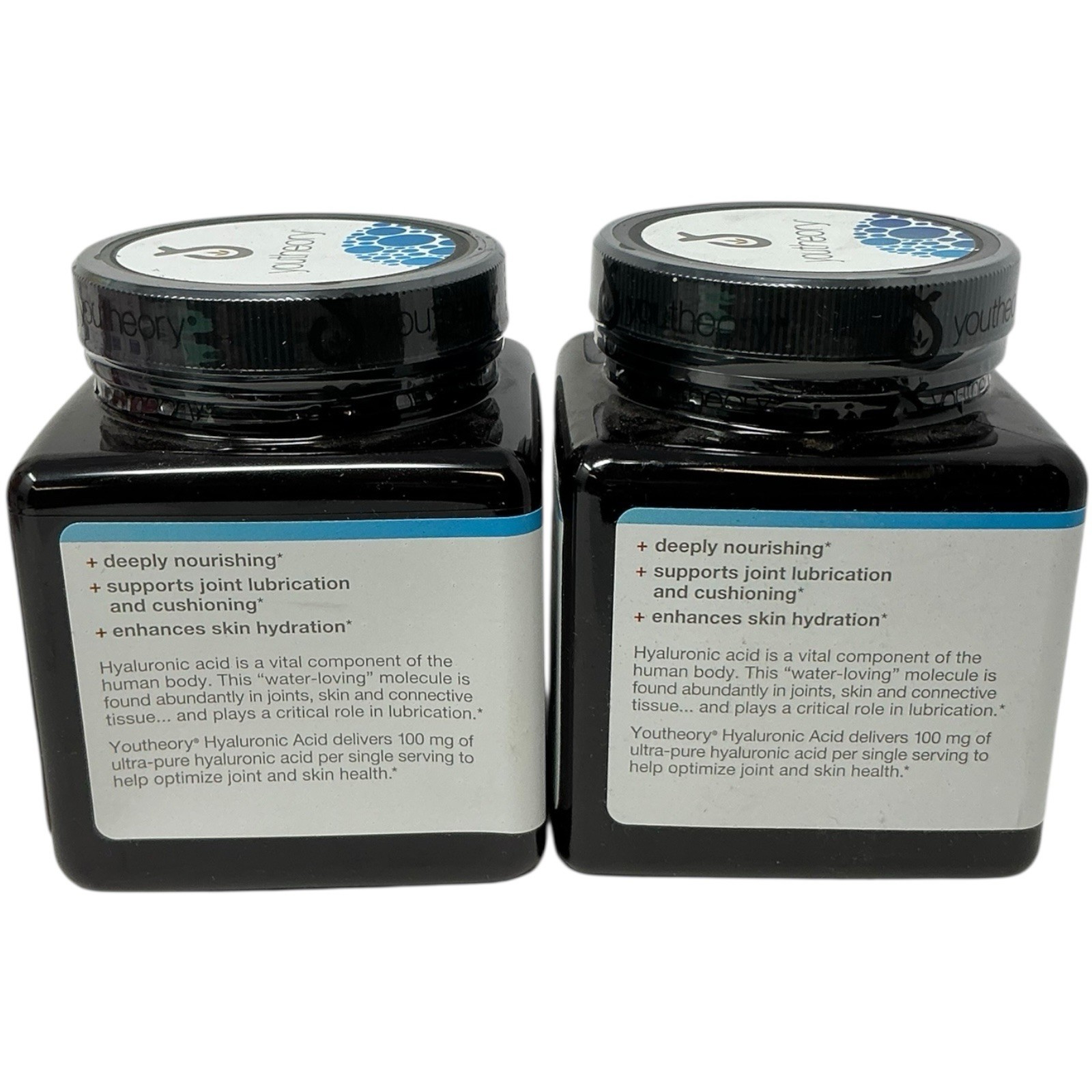Lot of 2-Youtheory Hyaluronic Acid Advanced Formula Joint Skin Support 120 Tabs