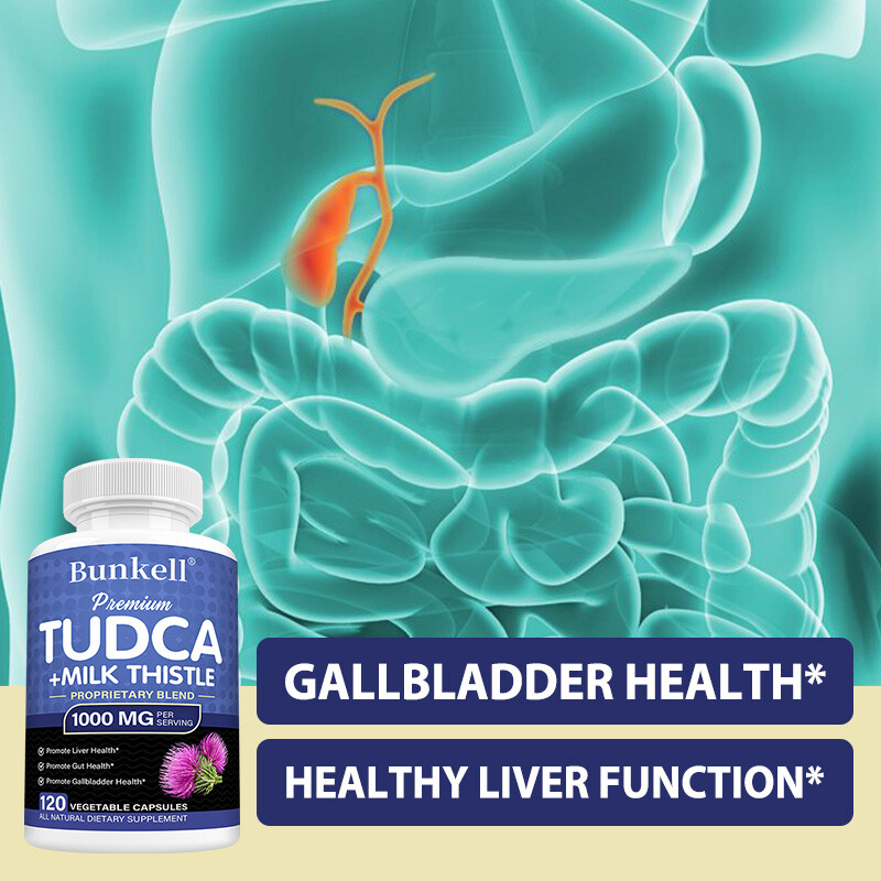Premium TUDCA Liver Support Supplement 1000mg – Liver Detox and Cleanse