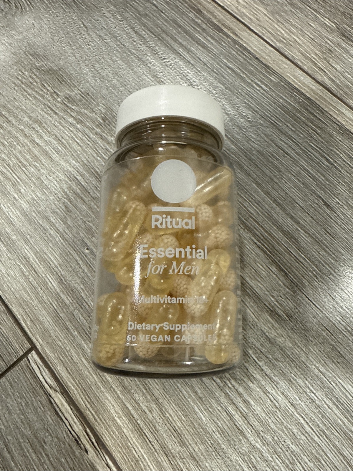 3/2026 Ritual Multivitamin for Men 18+ Supplements 60 Vegan Capsules