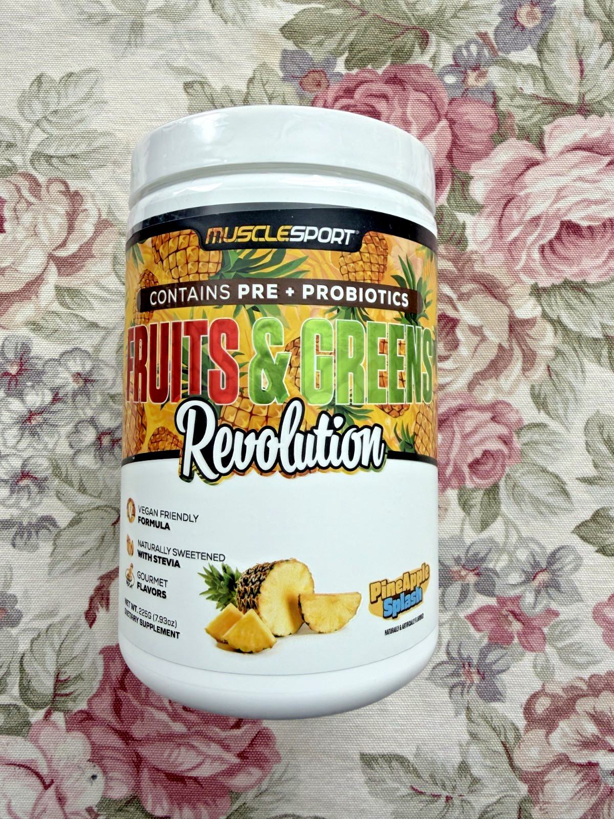 Musclesport Fruits & Greens – Fruit, Vegetable and Antioxidant Supplement