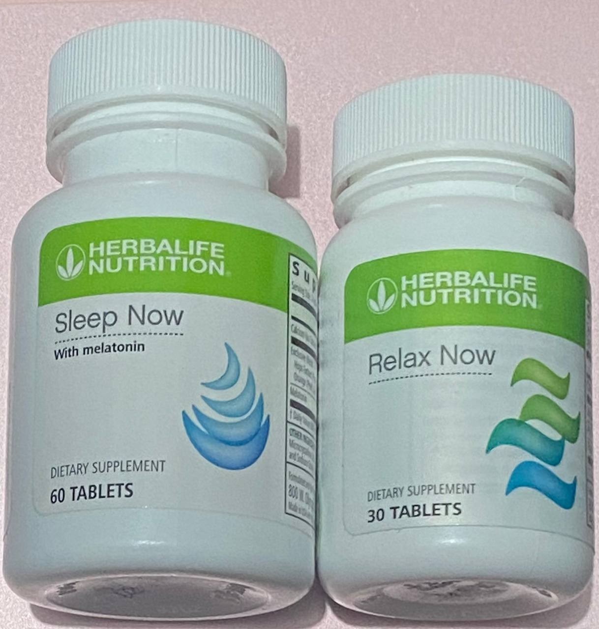 HERBALIFE SLEEP NOW + RELAX NOW **LESS STRESS & BETTER SLEEP** 09/2026