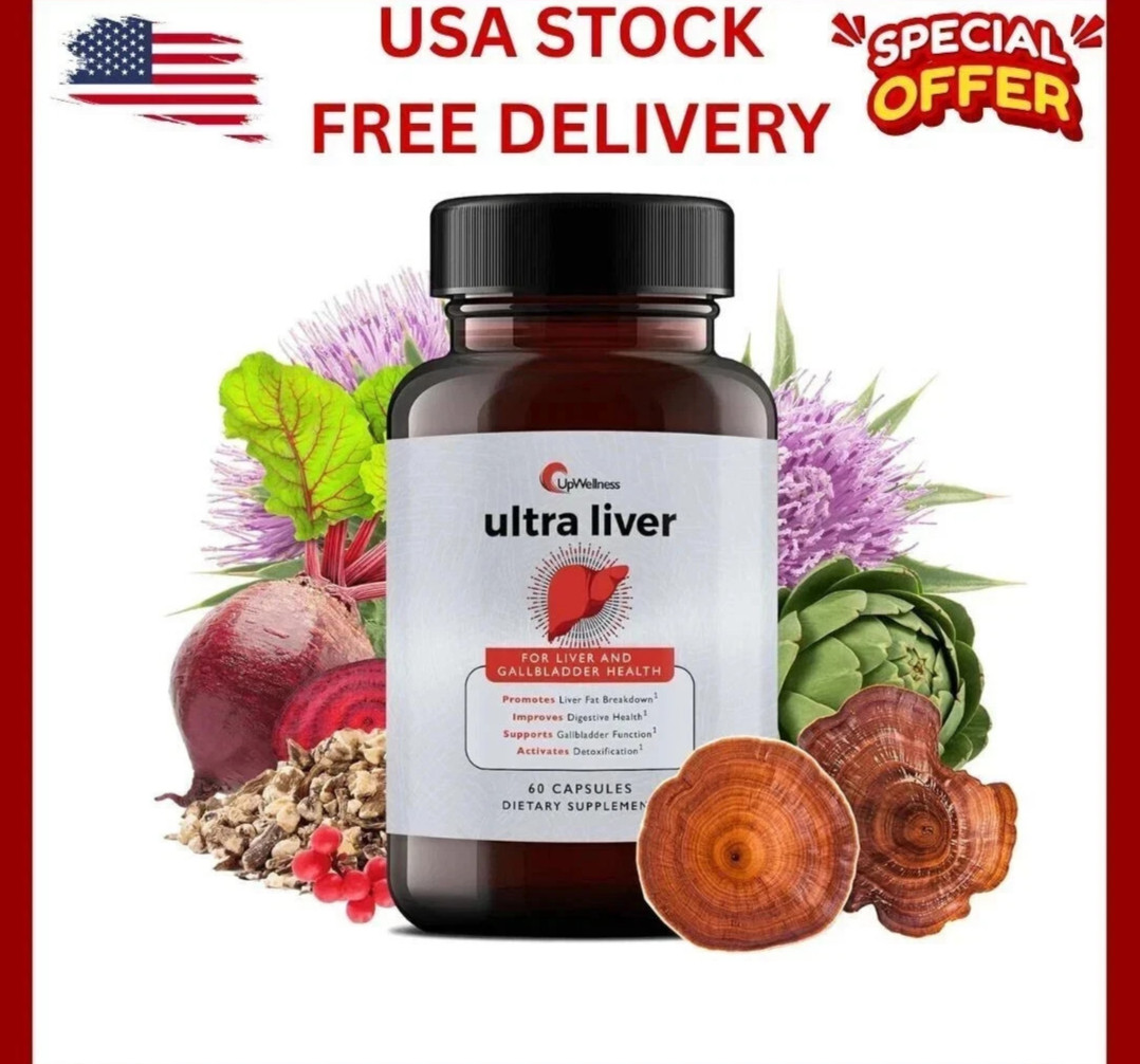 UpWellness Ultra Liver and Supplement made for Liver Health Health Gallbladde…