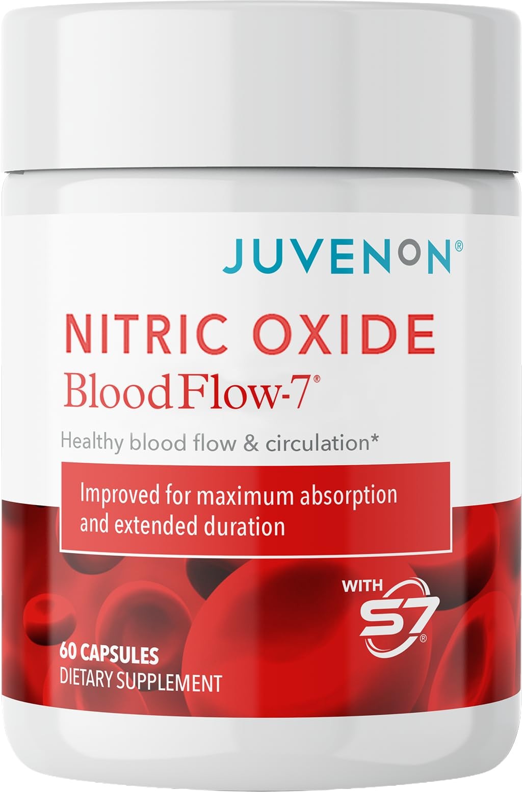 BloodFlow-7 Nitric Oxide Supplement with Nitrosigine