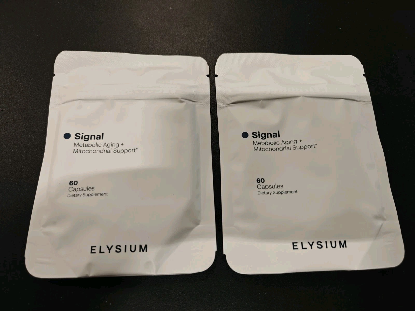 2 Packs Of Elysium Signal Metabolic Aging Mitochondrial Support 120 Caps Total
