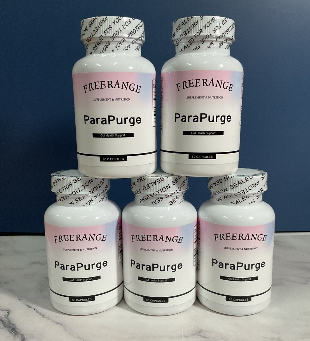 5X ParaPurge Advanced Parasite Cleanser – Gut Health Support 60 Cap Each