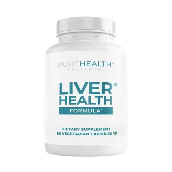 PUREHEALTH RESEARCH LIVER HEALTH FORMULA 60 CAPSULES Free & Fast Ship, Pack of 5