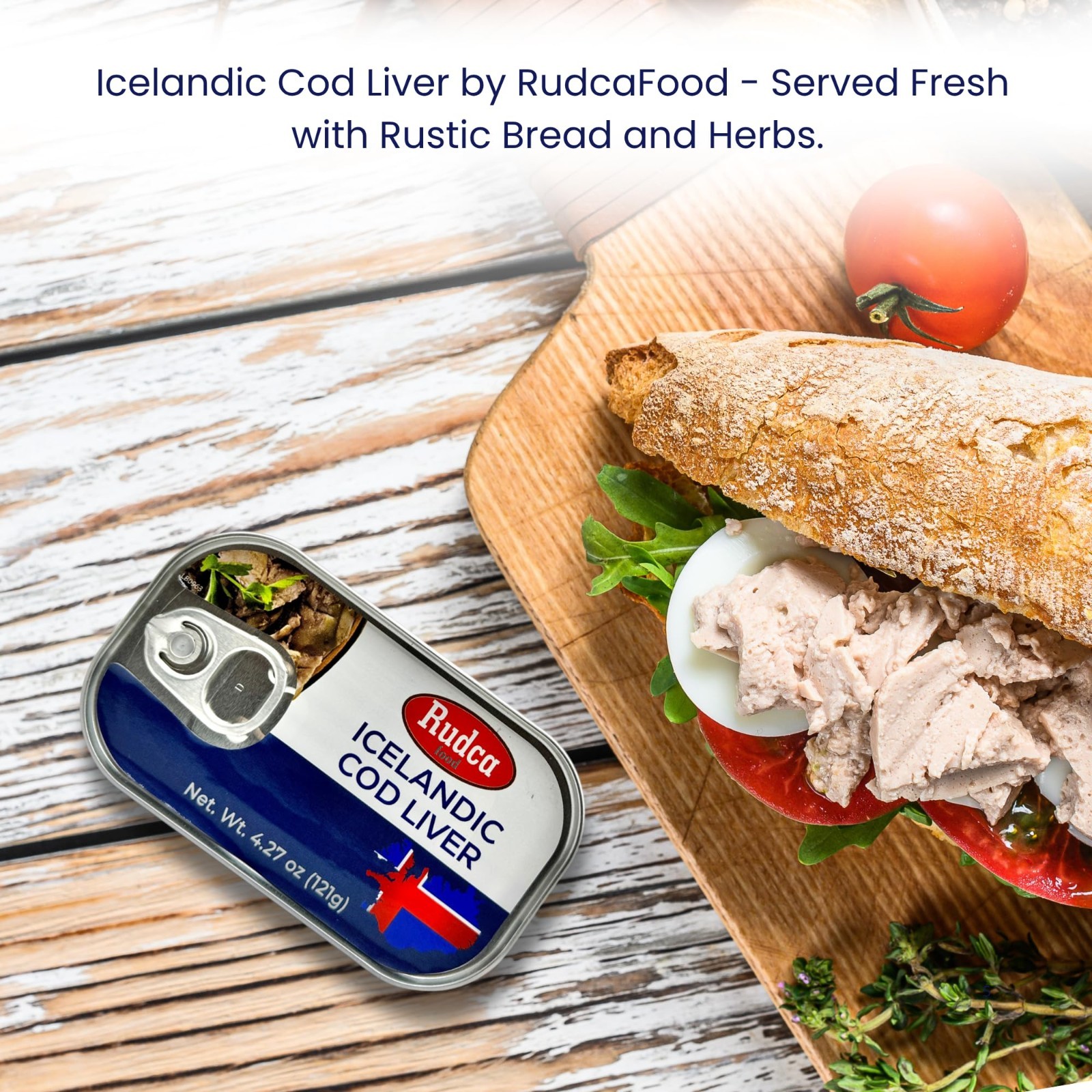 Wild-Caught Icelandic Cod Liver in Own Oil – 4.27 oz (Pack of 12) – Healthy Omeg