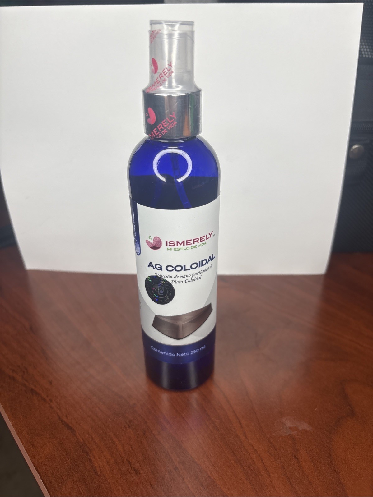 Ismerely Agua Coloidal 500ml antibiotico natural disminuye la inflamación