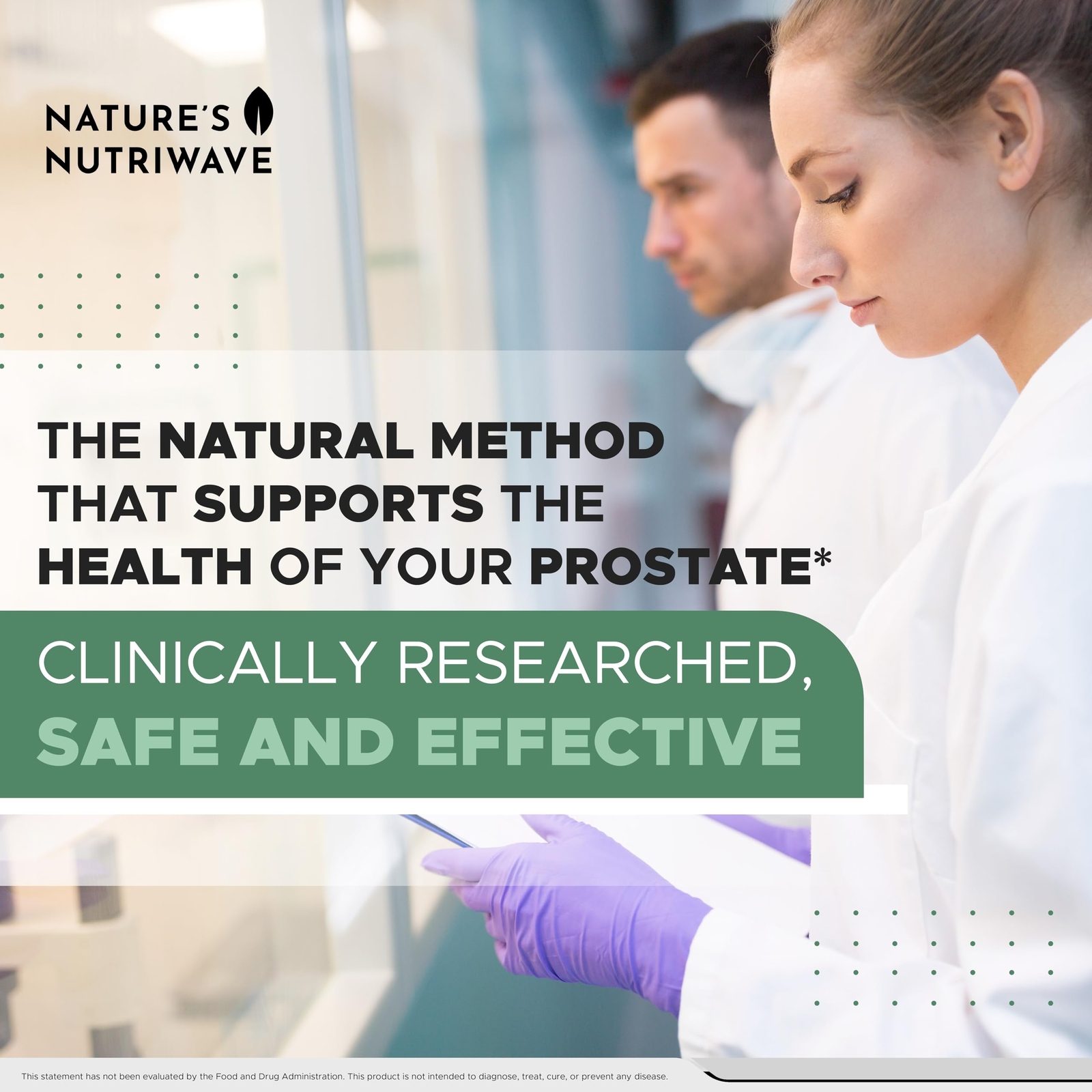 Nature’s NutriWave Potent Stream Drops – Original Formula Natural Prostate