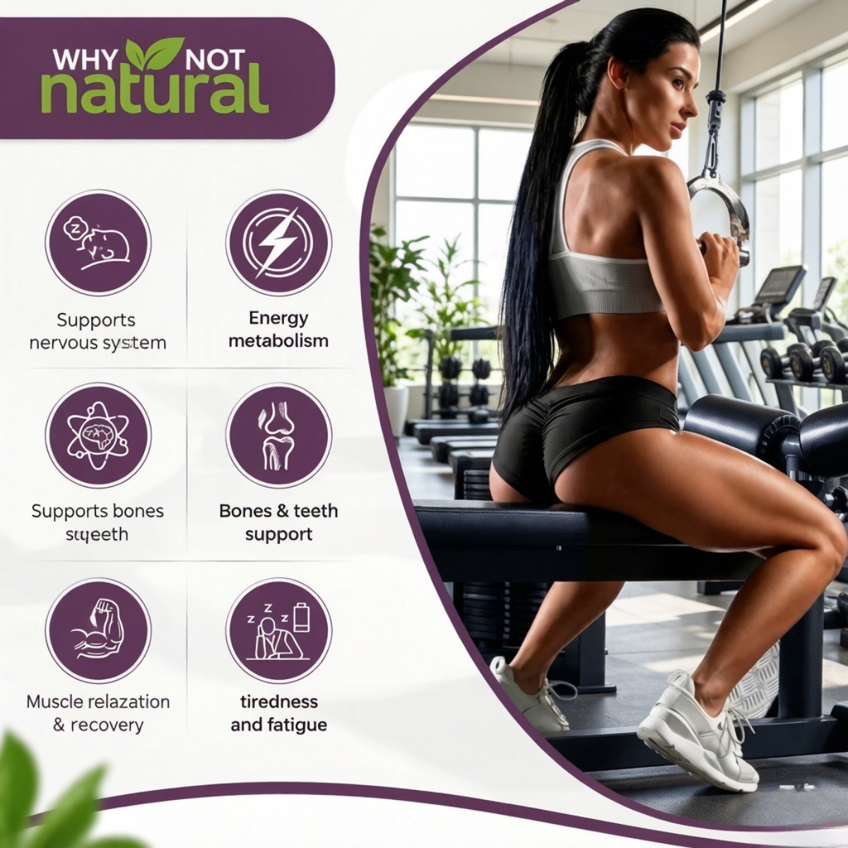 12-in-1 Magnesium Complex 700mg – High Absorption for Muscle & Relaxation