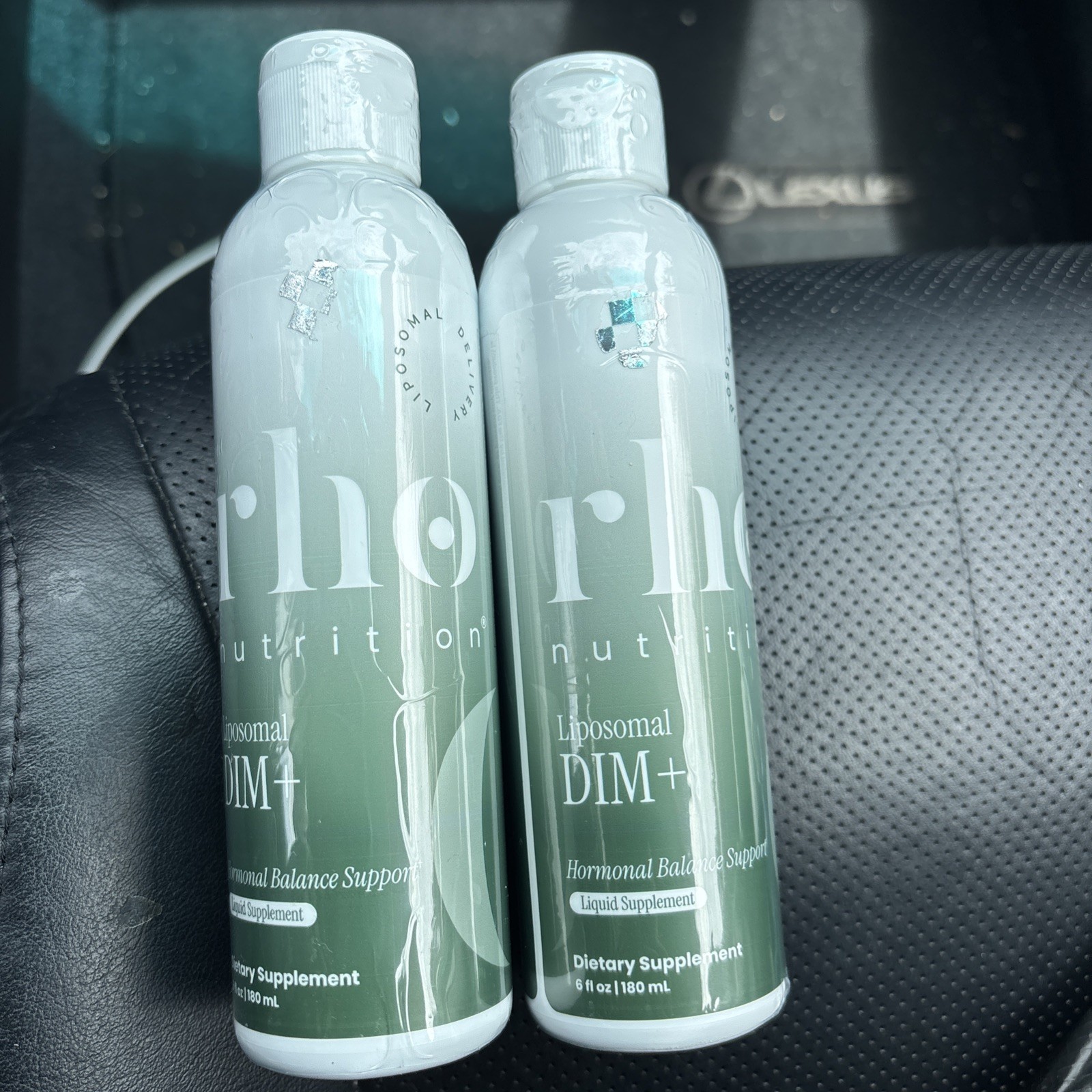 2 BOTTLES Rho Nutrition Liposomal DIM+ Hormonal Balance Support 6oz. EXP 4/2027