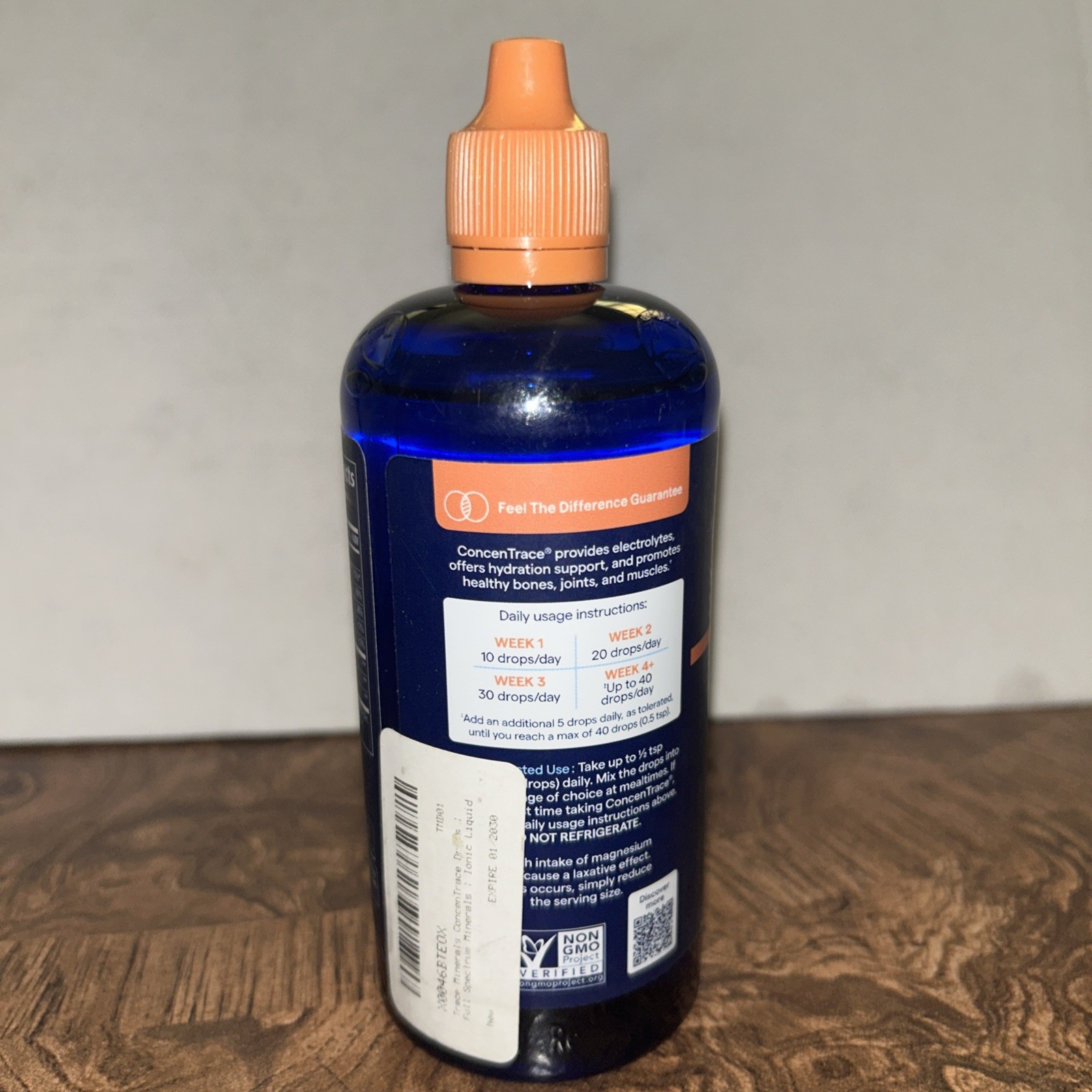 Trace Minerals ConcenTrace Mineral Drops, 70+ Ionic Minerals