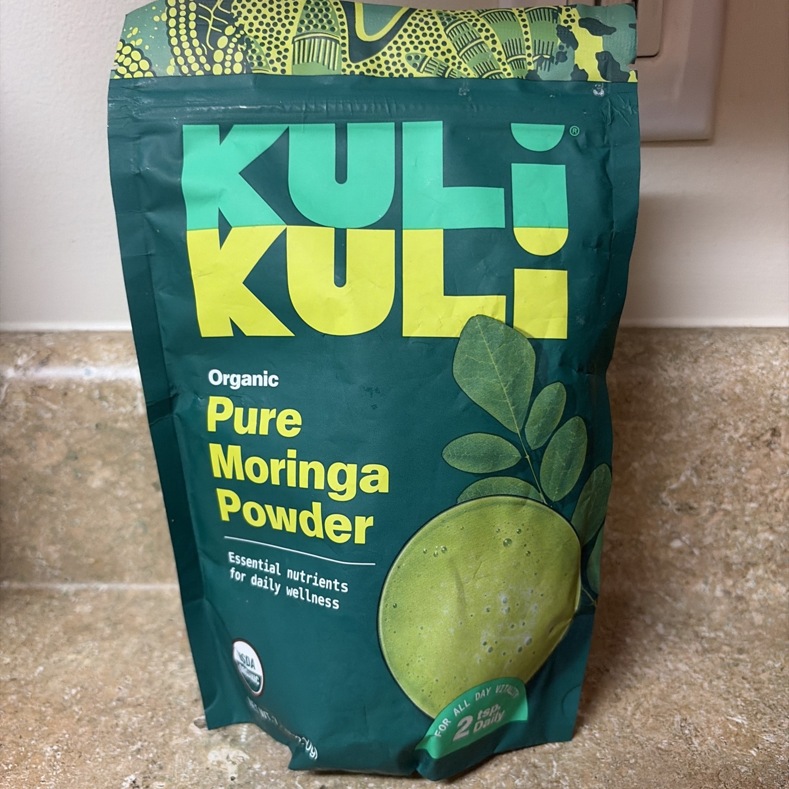 Kuli Kuli Organic Pure Moringa Powder 7.4 Oz NEW! EXP 05/20/28