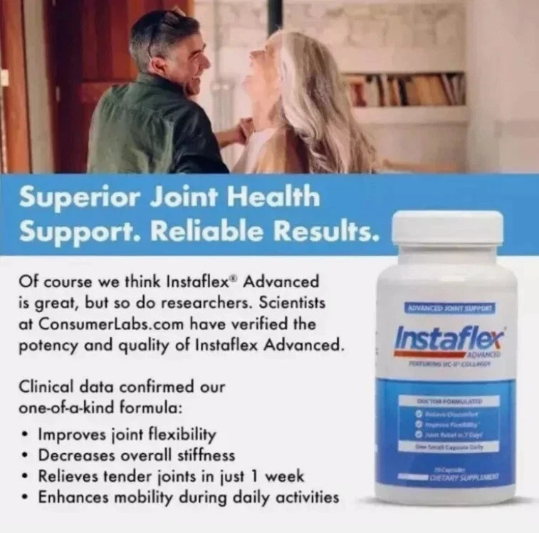 instaflex advanced Joint Support Supplement 3 pack 30 Capsules EXp 01/03/2027
