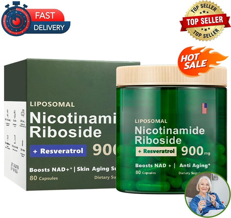 NAD+Supplement for Anti-Aging Energy Focus&Nicotinamide Riboside Resveratrol