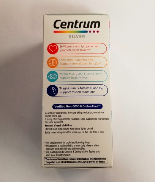 Centrum Silver Men’s 50+ Multivitamin Multimineral Supplement 100 CT