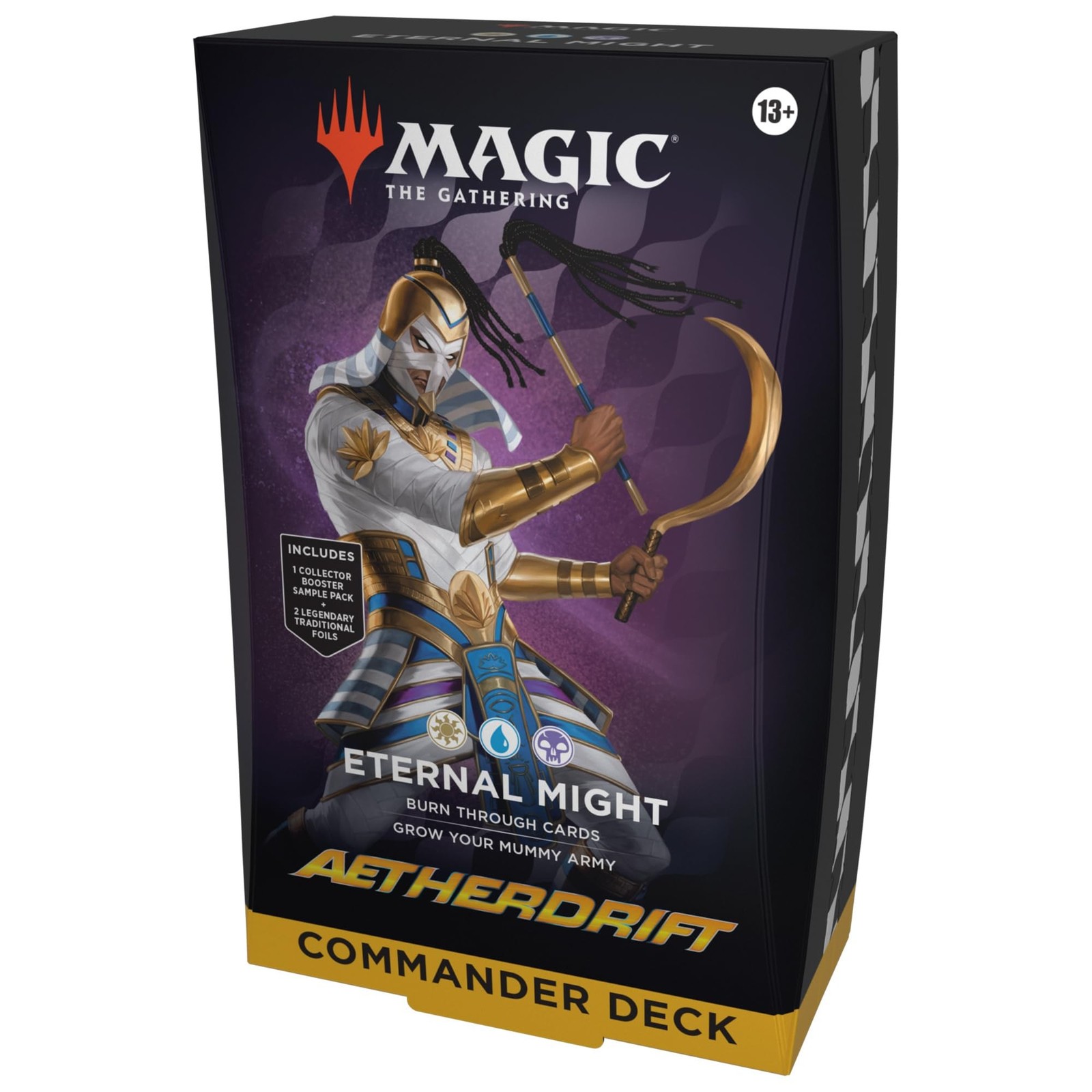 Magic: The Gathering Aetherdrift Commander Deck – Eternal Might (100-Card Dec…
